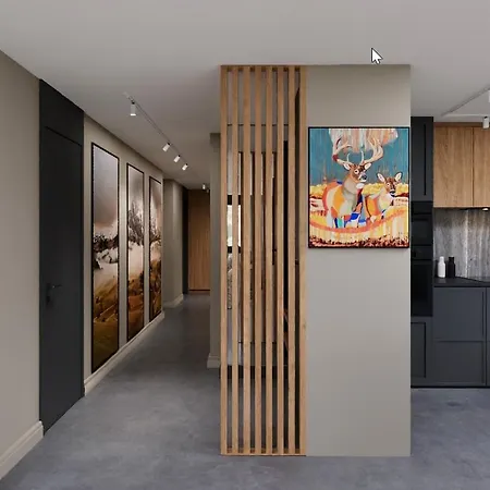 아파트 Modern Alpine Retreat Garden And Panoramic Views