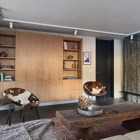 Modern Alpine Retreat Garden And Panoramic Views