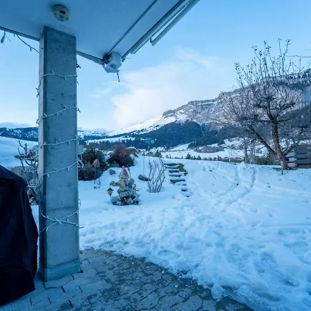 Modern Alpine Retreat Garden And Panoramic Views *