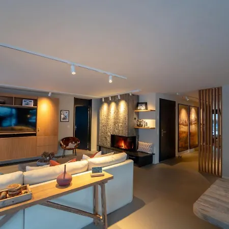 Modern Alpine Retreat Garden And Panoramic Views Apartamento Flims