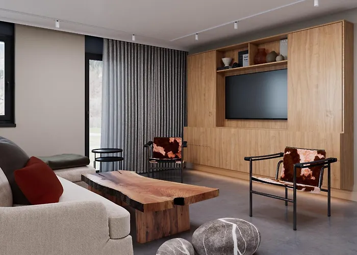 Modern Alpine Retreat Garden And Panoramic Views Flims