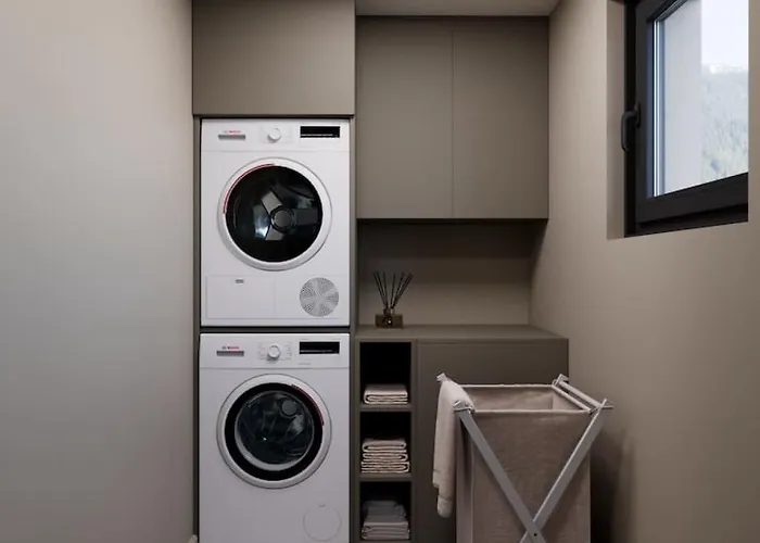 Modern Alpine Retreat Garden And Panoramic Views